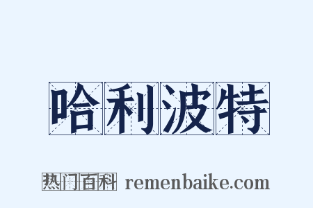 哈利波特是什么意思的图片